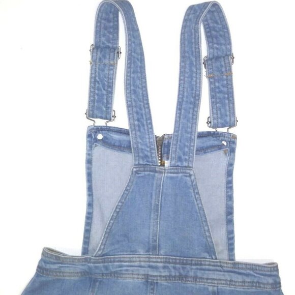 NWOT Wild Fable Denim mini dress overall Y2K style - Picture 9 of 12